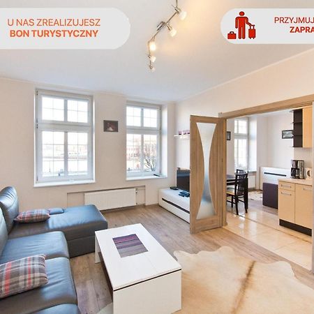 Gdanskie Apartamenty - Apartament Targ Rybny Z Widokiem Na Motlawe Exteriör bild
