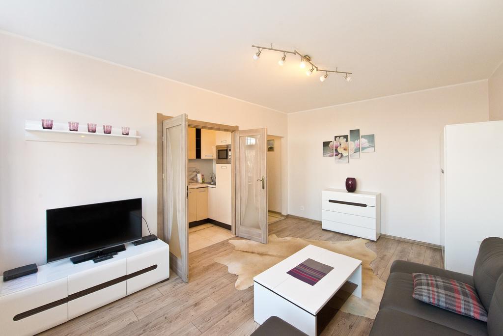 Gdanskie Apartamenty - Apartament Targ Rybny Z Widokiem Na Motlawe Rum bild
